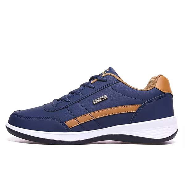 Joost | Ultralichte heren sneakers in de kleur Blauw voor heren in Smart-casual stijl geschikt voor alle seizoenen.