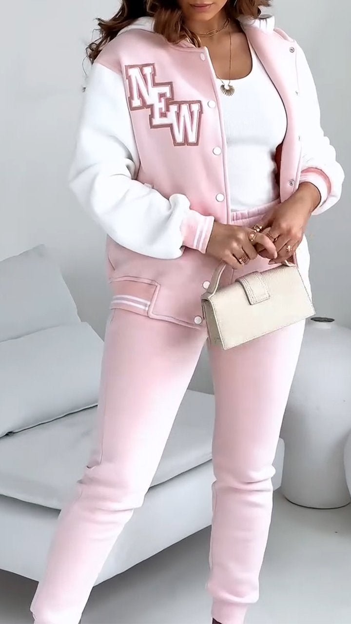 Varsity Set Tweedelig Sportief Jongens/Meesjes Kleding - Mode Vibes