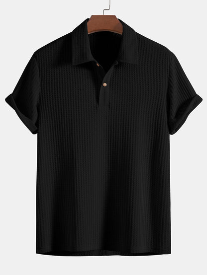 Mannen Polo Casual Katoen Shirt