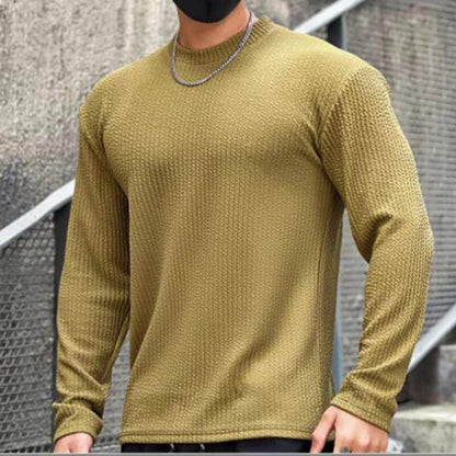 Heren Gebreide Trui met Ronde Hals – Casual American Style