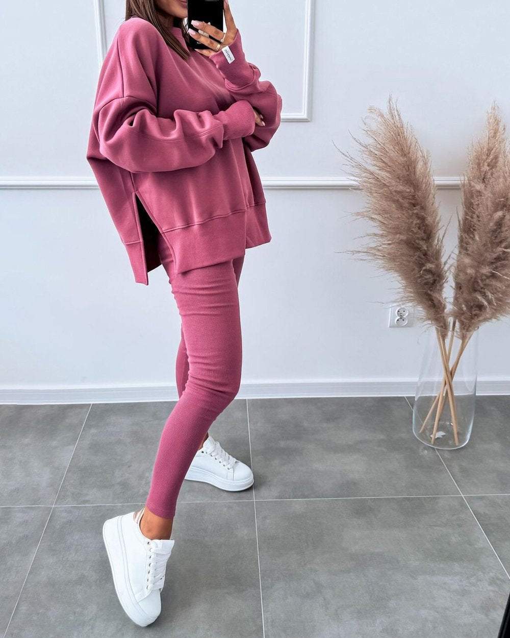 Dames Loungewear Set Zacht en Comfortabel