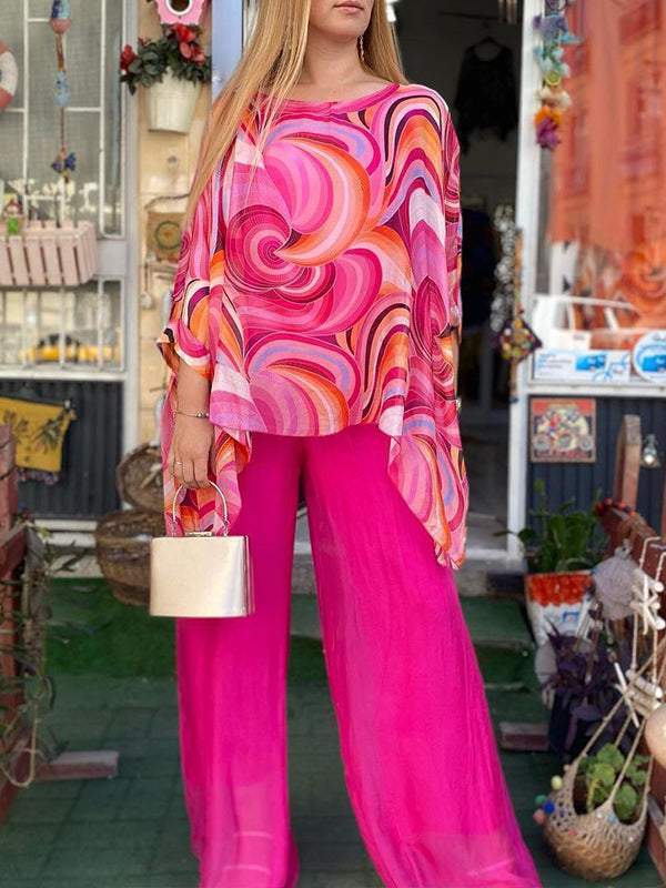 Dames T-shirt Chiffon Licht en Luchtig voor Lente Zomer