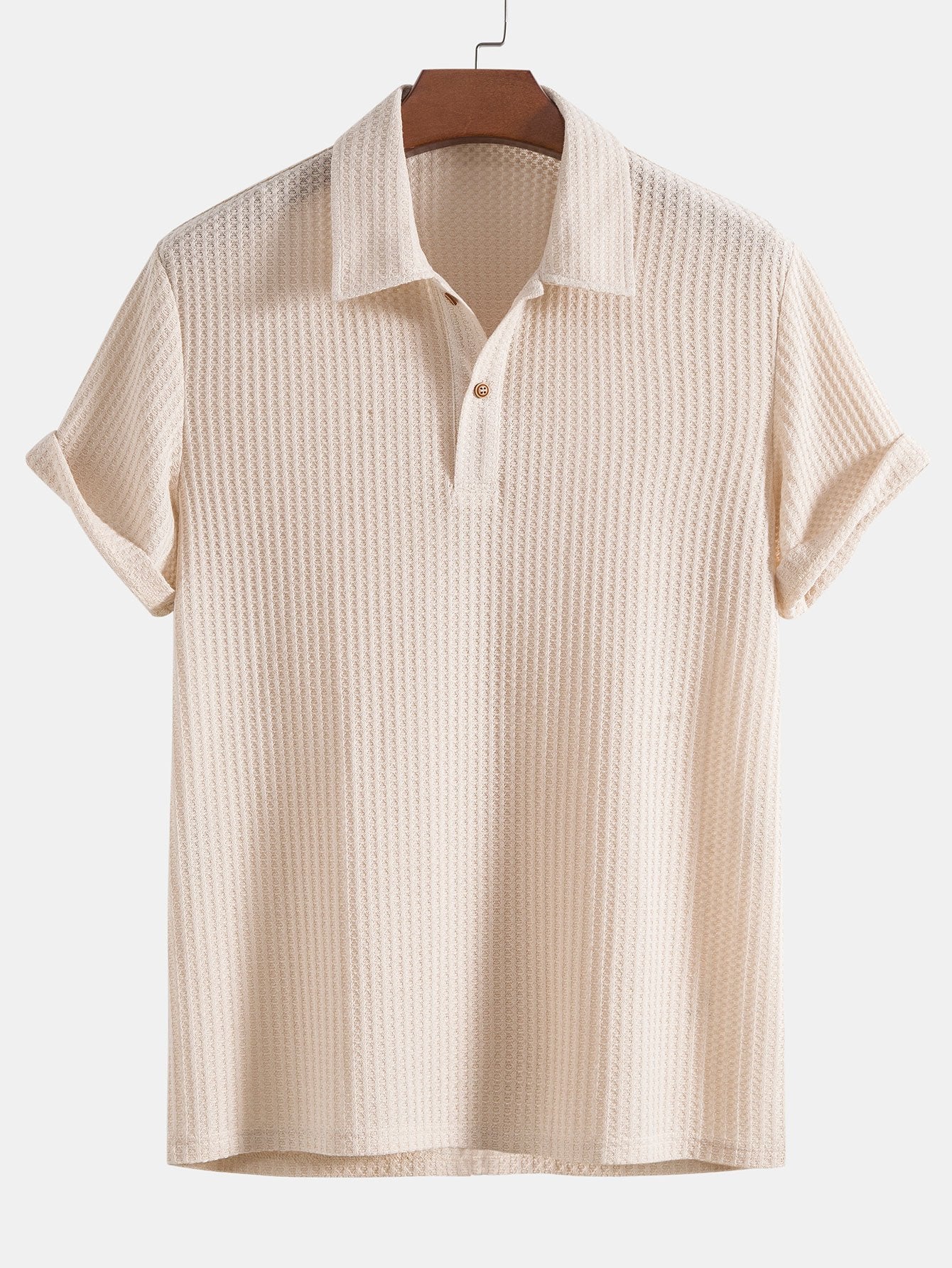 Mannen Polo Casual Katoen Shirt - Mode Vibes