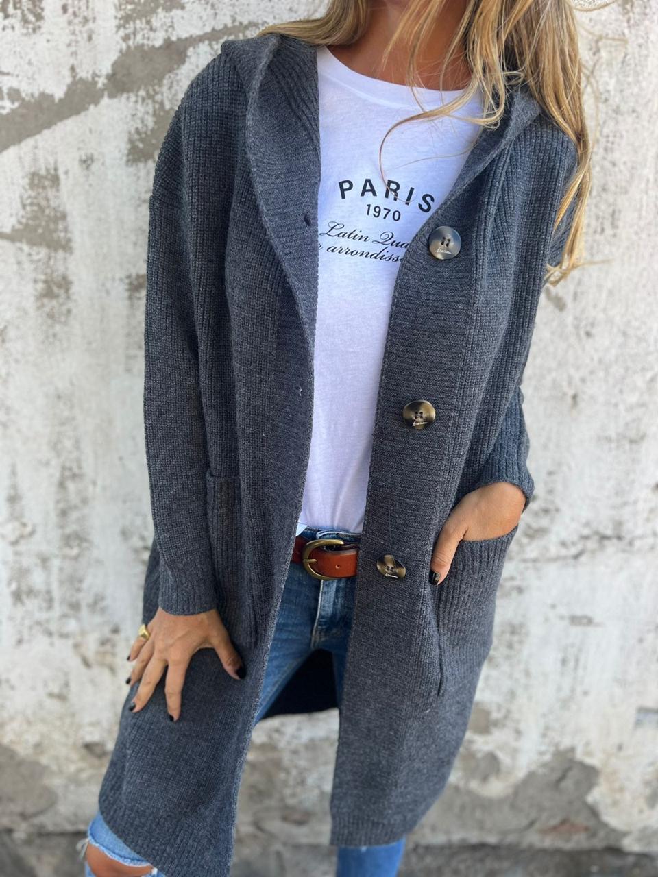 Cecilia | Cardigan lungo e confortevole