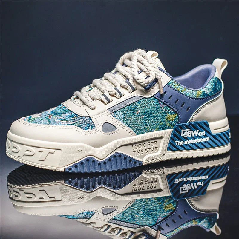 Olieverfsneakers Casual Jules Stijl - Mode Vibes