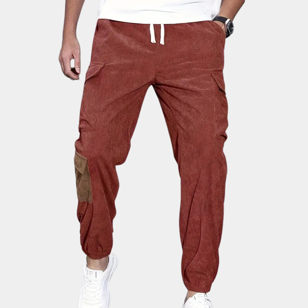 Heren Cargo Broek Baggy Losse Zomerbroek