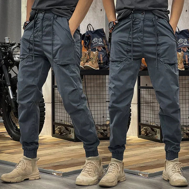 Heren Cargobroek Met Veel Zakken Moderne Stijl - Mode Vibes