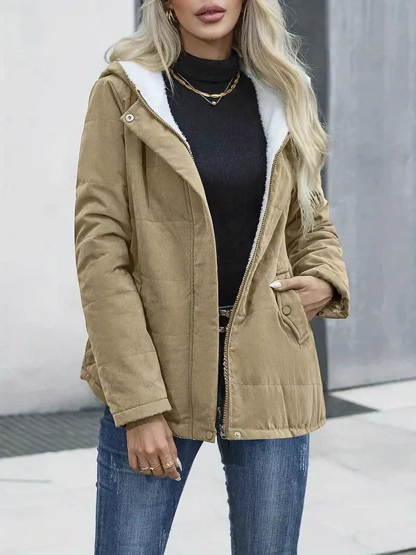 Eleonora | Cappotto elegante con cappuccio