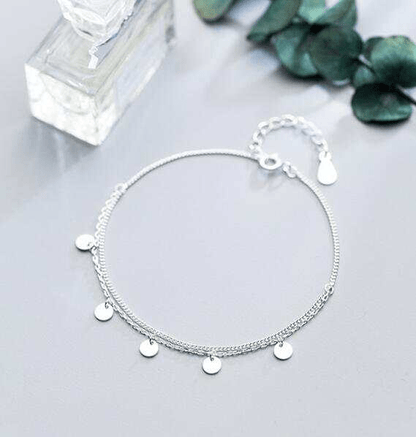 Zilveren Armband Elegante Stijl voor Dames