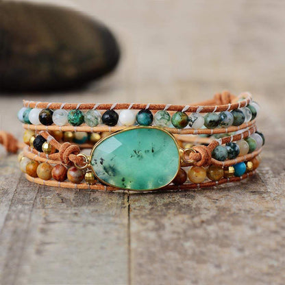 Jade Armband Kalmerend voor Vrouw Elina - Mode Vibes