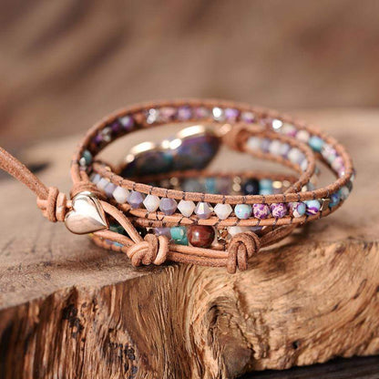 Jaspis Armband Hartvormig Genezend Edelsteen