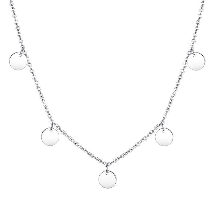 Zilveren Halsketting Stijlvol Elegante Aralyn Sieraden - Mode Vibes