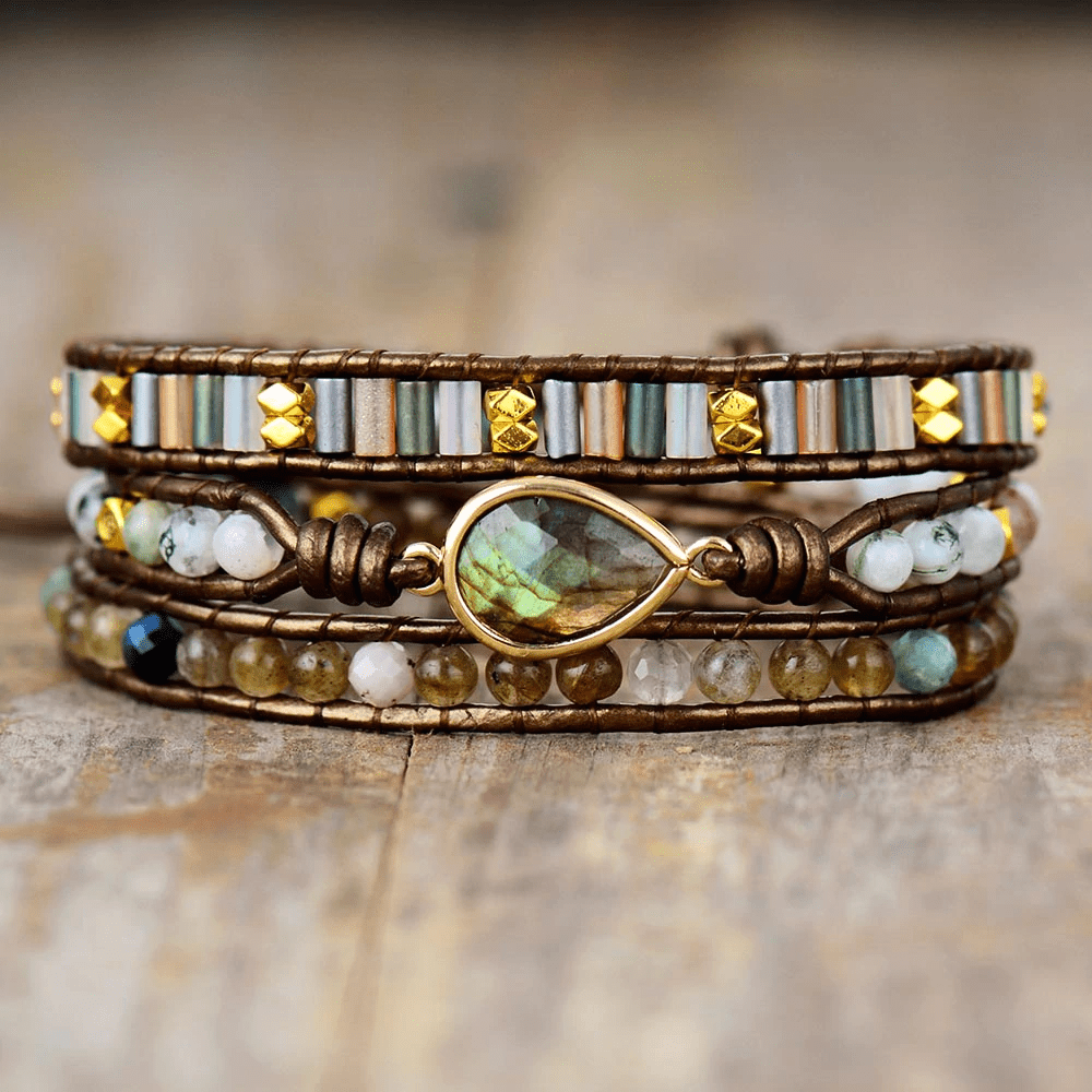 Labradoriet Armband Beschermend en Mooi - Mode Vibes