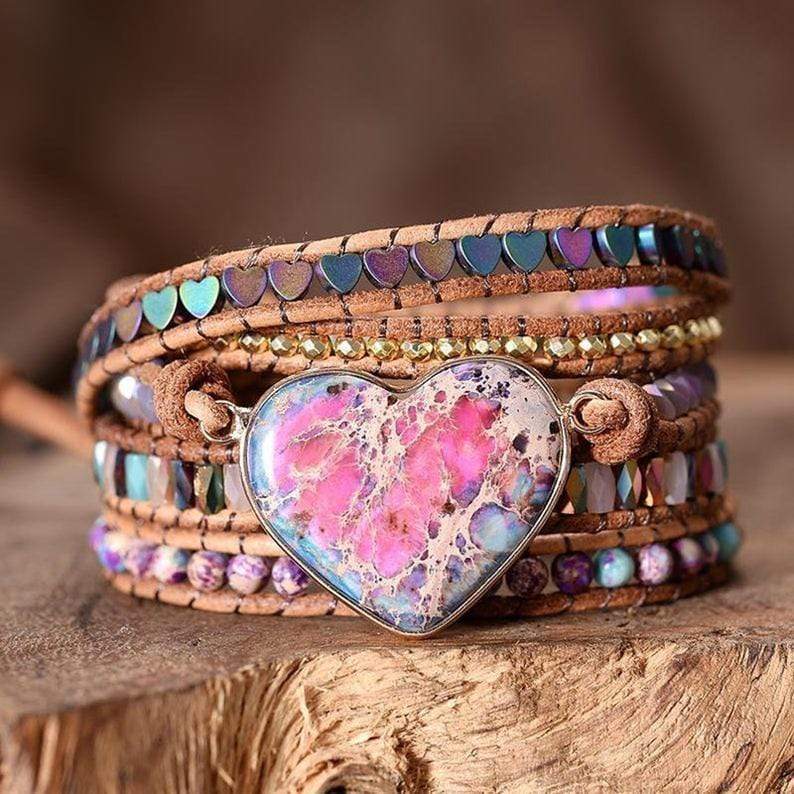 Jaspis Armband Bescherming Liefde en Geluk - Mode Vibes