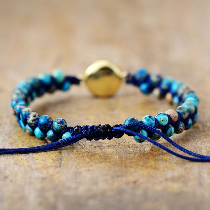 Edelsteen Armband Opaal Jaspis Thalassa Zilver