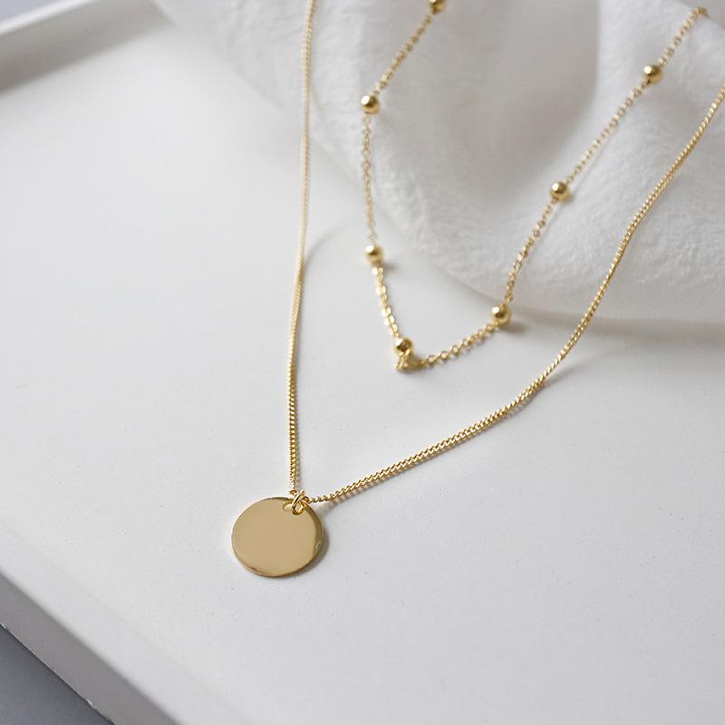 Ketting Met Meerdere Lagen Zilverkleurig Stijlvol - Mode Vibes