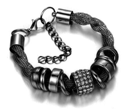 Zarina Armband Gevlochten Zilver Modieus Design