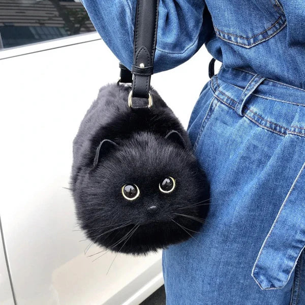 Kattentas voor Vrouwen Realistisch Kitten Design - Mode Vibes