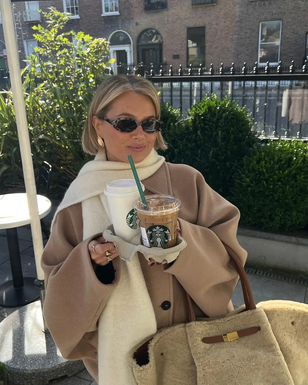 Oversized Wol Coat Dames Lange Warme