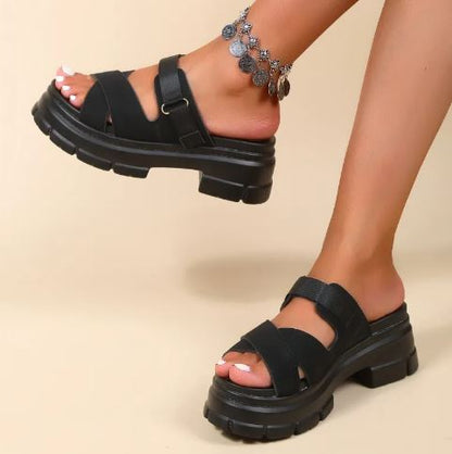 Velanora - Orthopedische Mode-Keilsandalen
