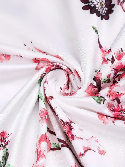 Elegante Bloemenjurk voor Vrouw Zomerjurk