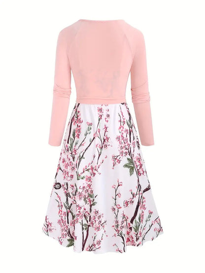 Elegante Bloemenjurk voor Vrouw Zomerjurk