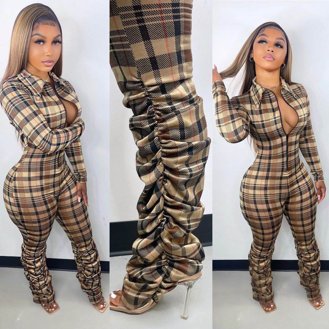 Jurk Jumpsuit Vrouwelijk Chic Uniek Design