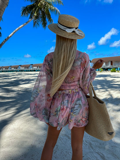Lila Zomerjurk Vrouwelijk en Elegant