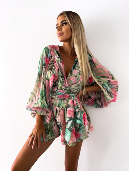 Lila Zomerjurk Vrouwelijk en Elegant