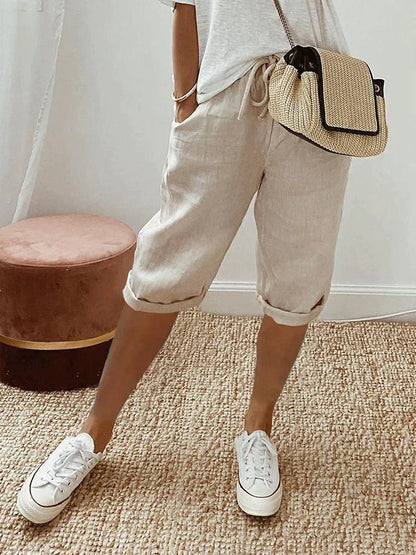 Lena Pantaloncini Donna – Cotone Leggero e Traspirante, Vestibilità Rilassata-2