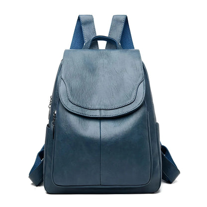 Leren Dames Rugzak Vintage Stijl Isabella