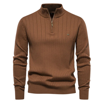Herentrui met Rits Warm Herfst Collectie - Mode Vibes
