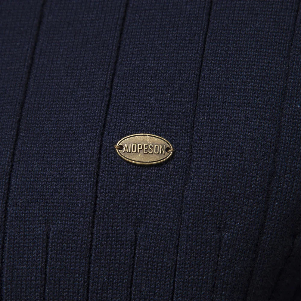 Aiopeson | Nieuwe Herfst Trui met Rits voor Heren afbeelding 4