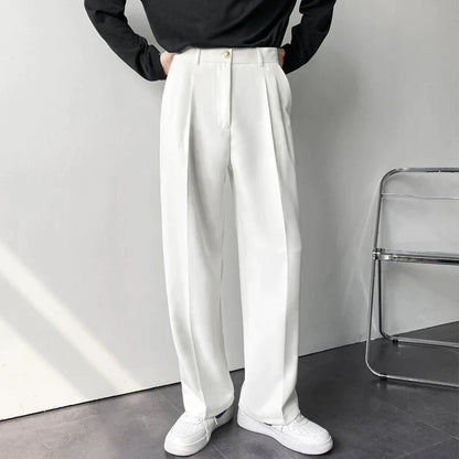 Lars | Stijlvolle Paris pantalon in de kleur Zwart voor heren in Formal stijl geschikt voor alle seizoenen.