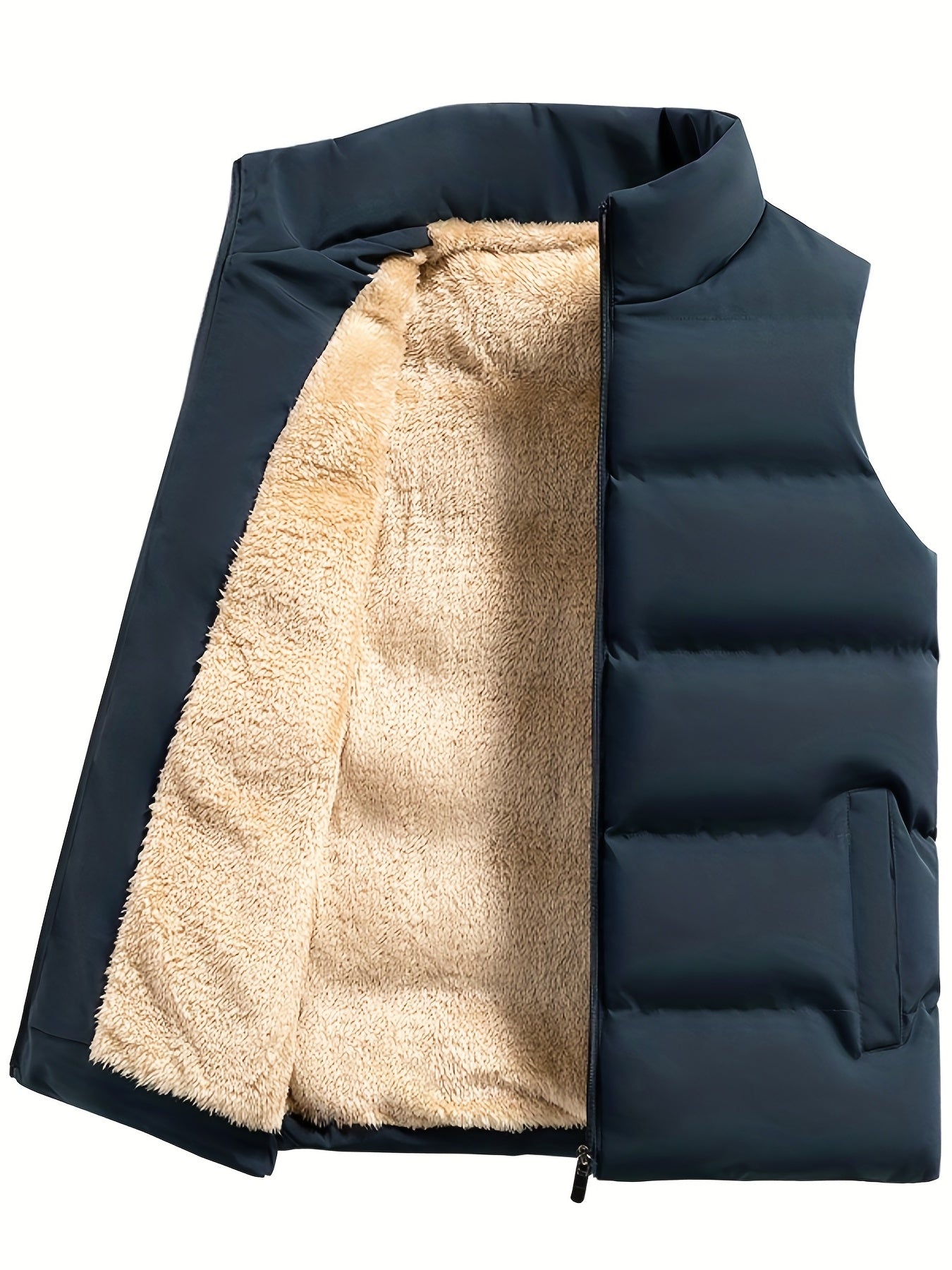 Warme Fleece Vest voor Heren - Mode Vibes