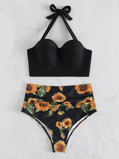Plus Size Bikini Stijlvol & Vrolijk Badpak voor Dames