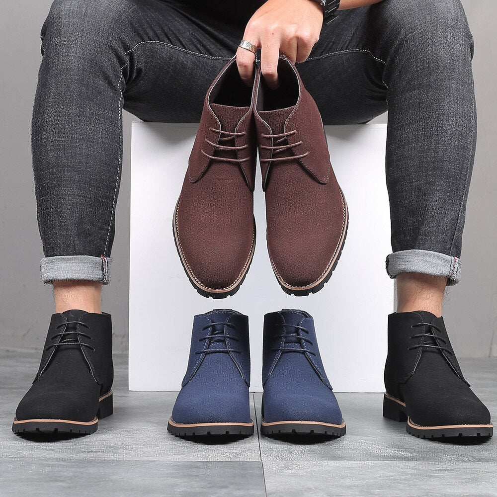 Leren Schoenen voor Mannen - Klassieke Stijl - Mode Vibes