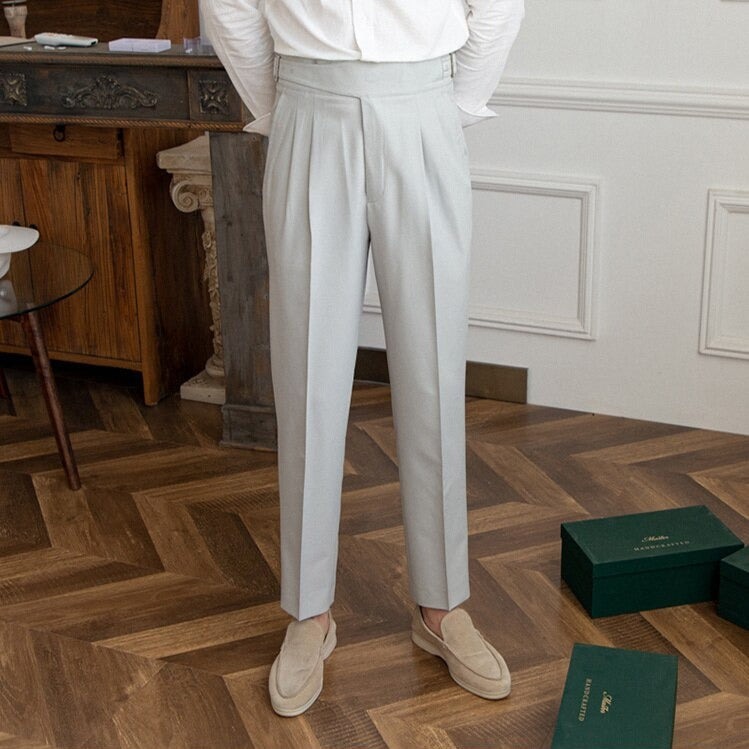 Heren Broek Casual met Gesp voor Dagelijks Gebruik