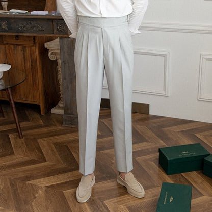 Heren Broek Casual met Gesp voor Dagelijks Gebruik