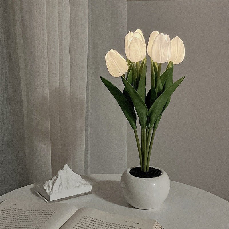 LED Tafellamp Tulpvorm Dimbaar Moderne Decoratie