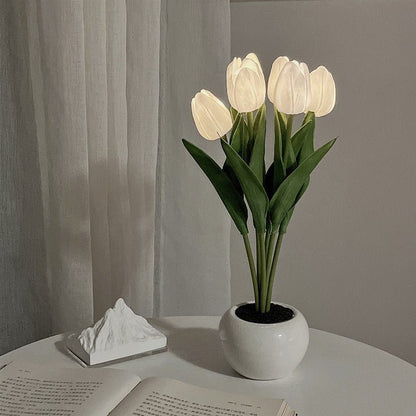 LED Tafellamp Tulpvorm Dimbaar Moderne Decoratie
