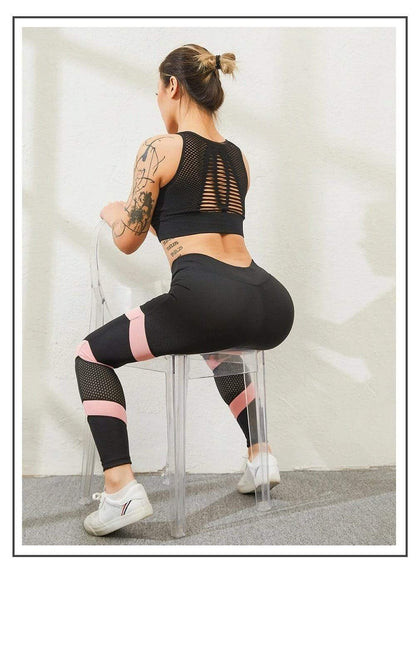 Hoge Yoga Broek LeggingComfortabel voor Vrouw