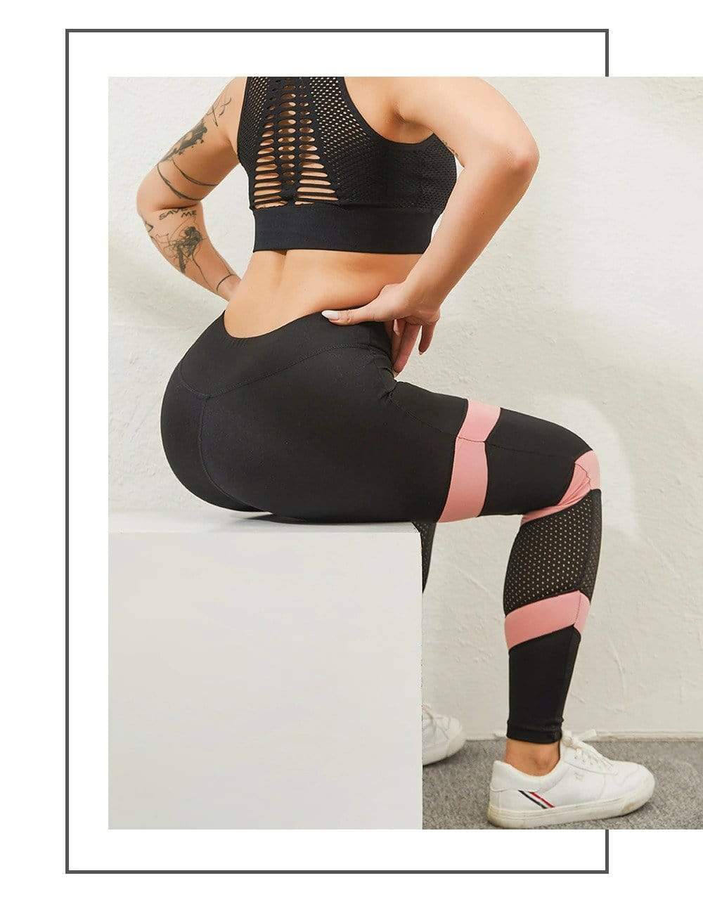 Hoge Yoga Broek LeggingComfortabel voor Vrouw