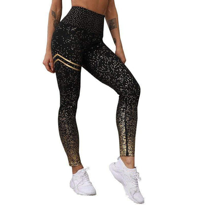 Hoge Taille Sport Legging Lila voor Vrouw - Mode Vibes