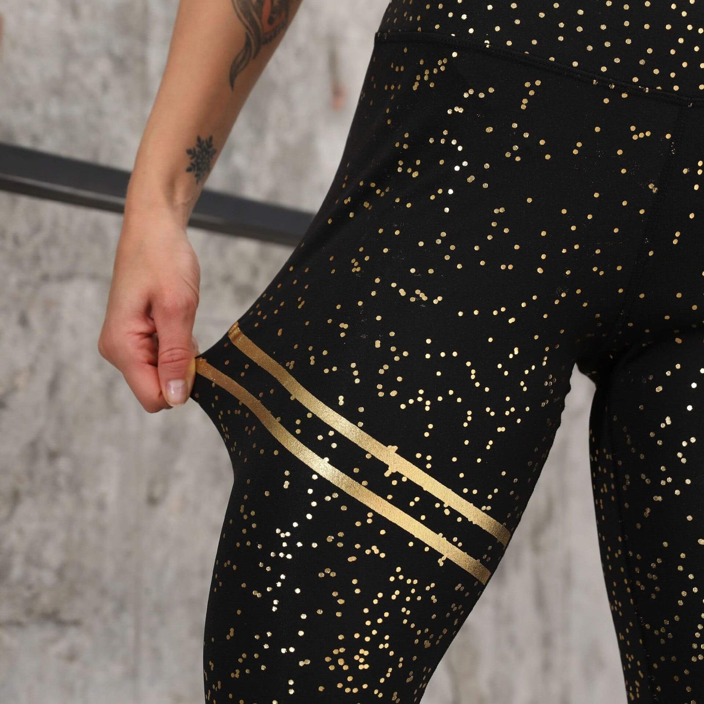 Hoge Taille Sport Legging Lila voor Vrouw