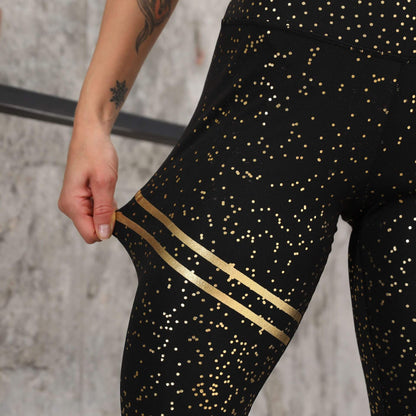 Hoge Taille Sport Legging Lila voor Vrouw