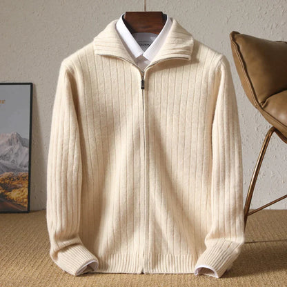 Wollen Jas voor Heren Modern en Warm - Mode Vibes