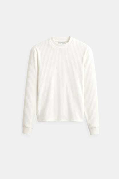 Gebreide Heren Trui Ribbels Longsleeve Warme Wintertrui - Mode Vibes