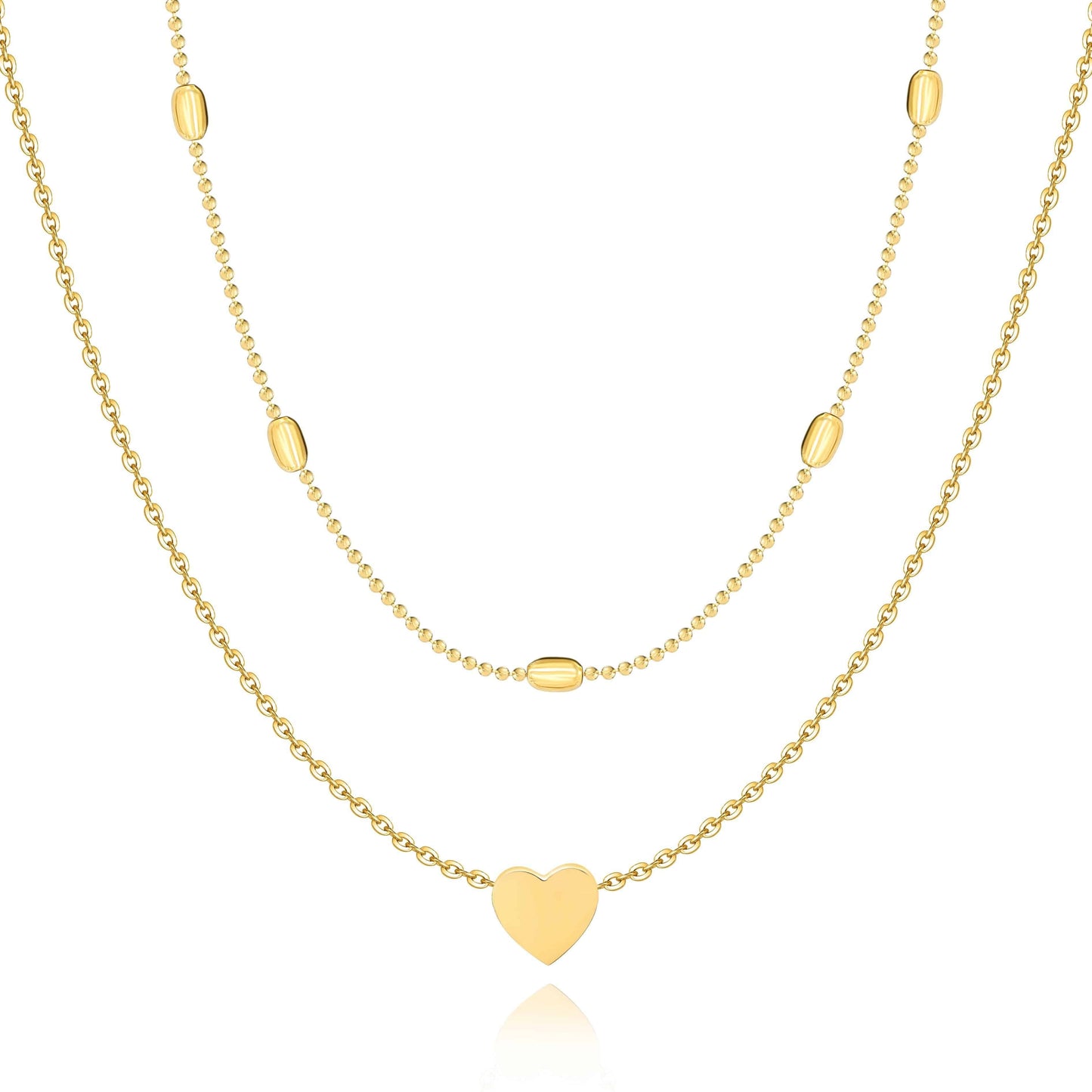 Liefdesketting Gouden Halsketting voor Vrouw