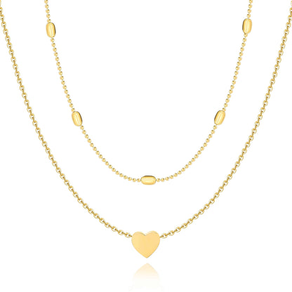 Liefdesketting Gouden Halsketting voor Vrouw